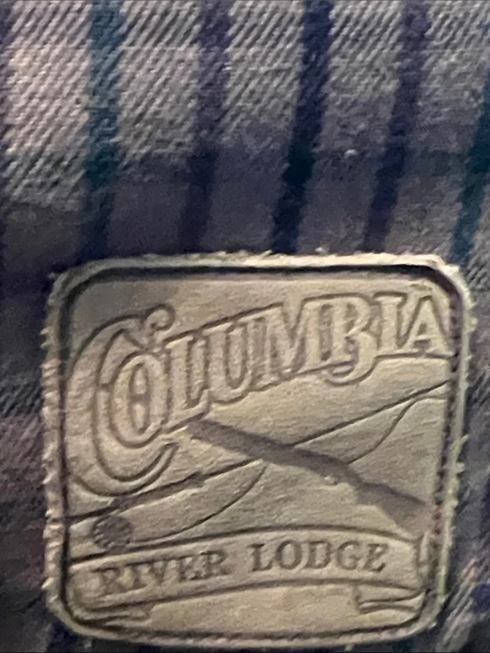 Columbia River Lodge Men's Light Brown Canvas Zip Jacket